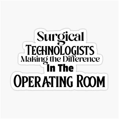 "Surgical Tech Quotes Design | Doctor | Assistant |" Sticker for Sale by ET-Mart | Redbubble