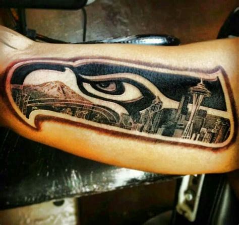 Seahawks Tattoo ~Amazing & Awesome~ | Seattle tattoo, Seahawks fans ...