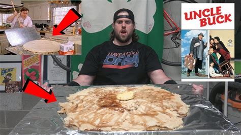 I Just Watched The Movie "Uncle Buck" So I Made This GIGANTIC Pancake | L.A. BEAST - YouTube