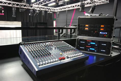 Professional Stage Sound Services Installation | Stage Studio Projects