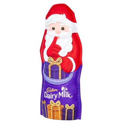 Cadbury Dairy Milk Hollow Santa 100g | Wilko