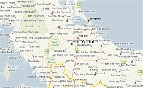 Hat Yai Map and Hat Yai Satellite Images