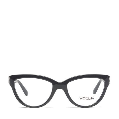 Vogue Black Cat-Eye Women's Eyeglasses VO 2865 - LabelCentric