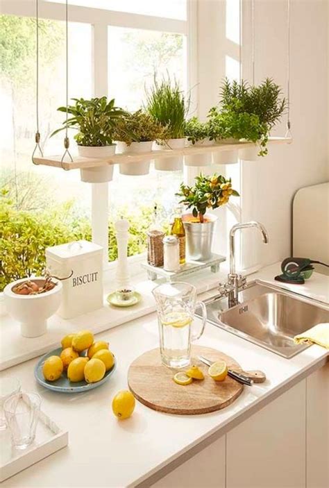 30 Awesome Wall Decoration Ideas for Kitchen | Kitchen plants, Kitchen ...