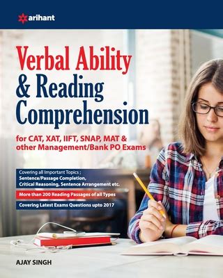 ~PDF~ Download Free Verbal Ability and Reading Comprehension: CAT Epub ...