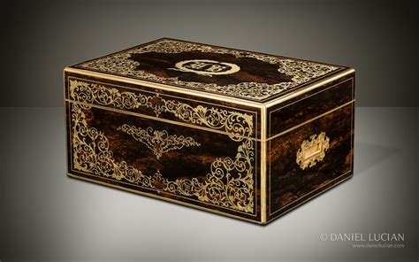 Daniel Lucian | DL154 - Magnificent Antique Jewellery Box in Coromandel ...