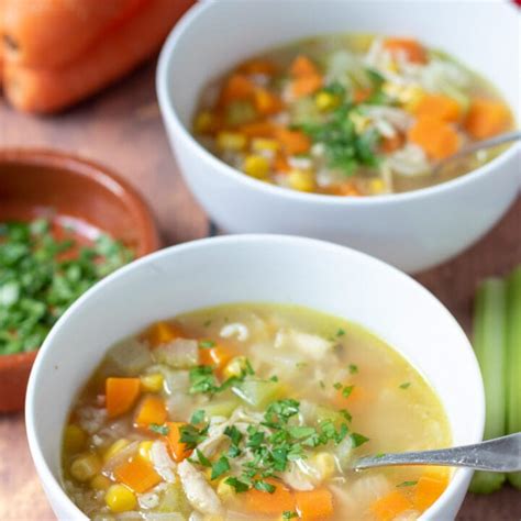 Leftover Roast Chicken Soup - Neils Healthy Meals