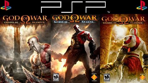 All God Of War Games on PSP - YouTube