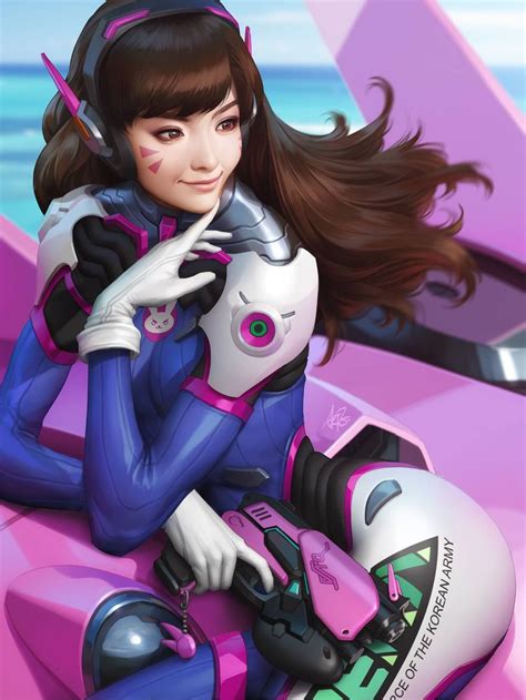 Artgerm | Overwatch fan art, D.va overwatch, Overwatch