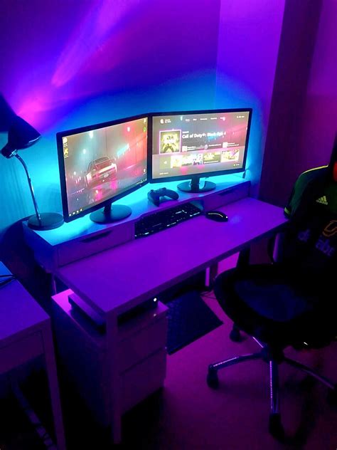 DIY Xbox Series X Gaming Desk Setup for Small Room | Best Gaming Desk Setup