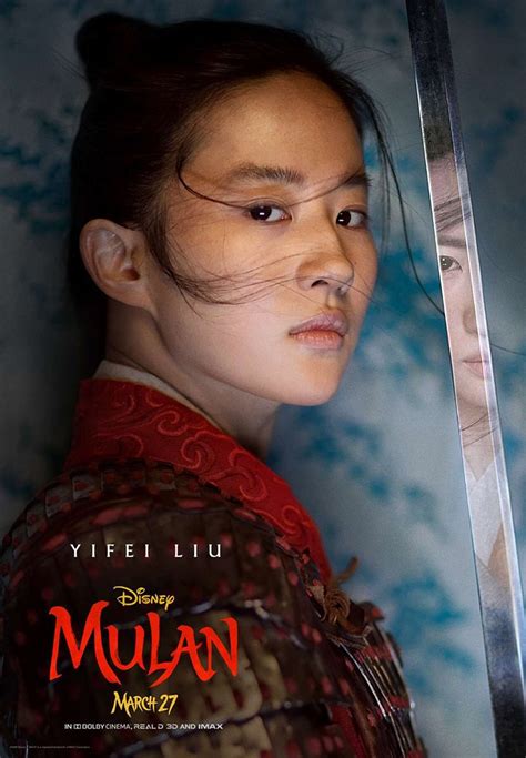 'Mulan': Disney lanza seis nuevos pósters de los personajes ...