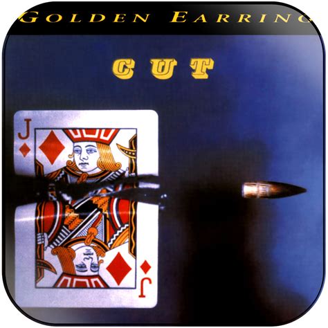 Golden Earring Cut Album Cover Sticker