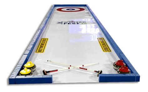 Curling Synthetic Ice Rinks - Artificial and Portable | Street Curling