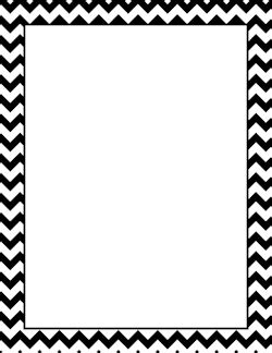 Chevron Border PageBorders.org Free! | Chevron borders, Borders and frames, Page borders