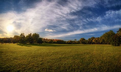 Images Belarus Loshitski park Minsk Nature Sky Lawn