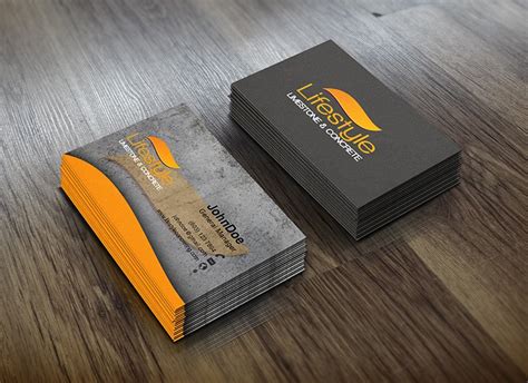 NEW BUSINESS CARD FOR CONCRETE COMPANY | Business card contest