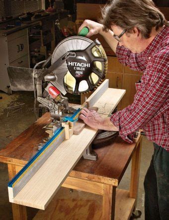 Miter Saw Fence Plans • WoodArchivist