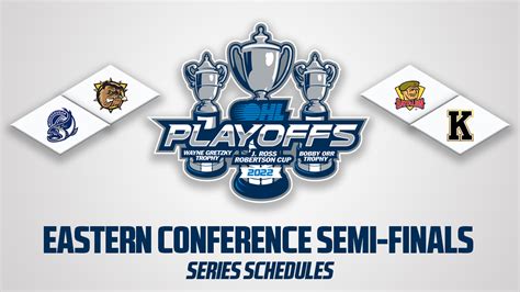 2022 OHL Playoffs: Eastern Conference Semi-Final Series Schedules | Canadian Hockey League