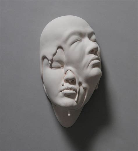 Stretched and Contorted Porcelain Face Sculptures by Johnson Tsang ...