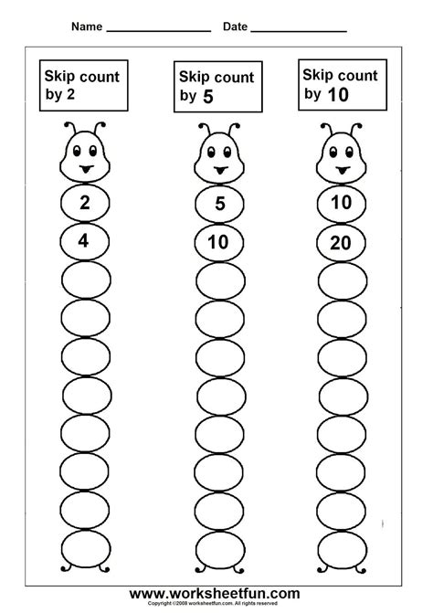 Multiples Worksheets