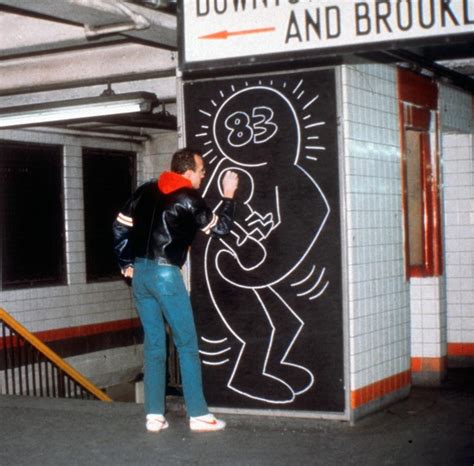 arthistoryx | Keith haring, Haring art, New york subway