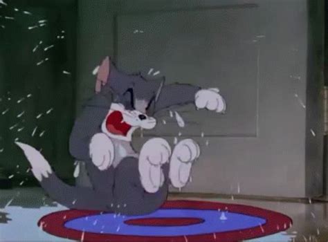 Tom And Jerry Swimming GIF - TomAndJerry Swimming Caught - Discover ...