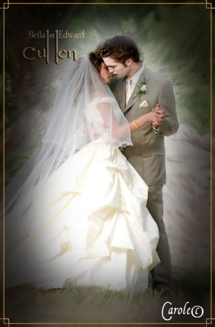 Bella & Edward Wedding - Twilight Series Fan Art (7860436) - Fanpop