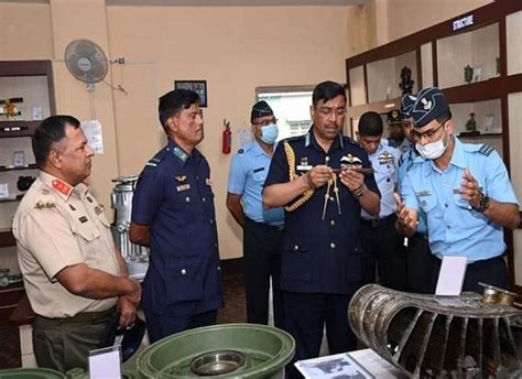 Bangladesh Air Force Chief Visits Barrackpore Air Force Station In West Bengal, Interacts With ...