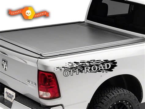 Pair decals Off Road for 4x4 4wd DODGE RAM 1500 2500 3500 DAKOTA DURANGO