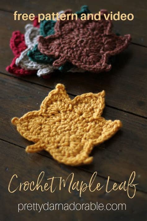 Free Canadian Maple Leaf Crochet Pattern | Leafandtrees.org