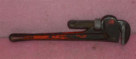 Vintage Adjustable Pipe Wrench Lot__2x RIGID 18" & 10"__1x FULLER 18 ...