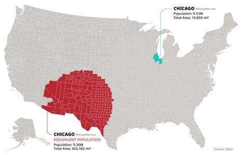 These Powerful Maps Show the Extremes of U.S. Population Density