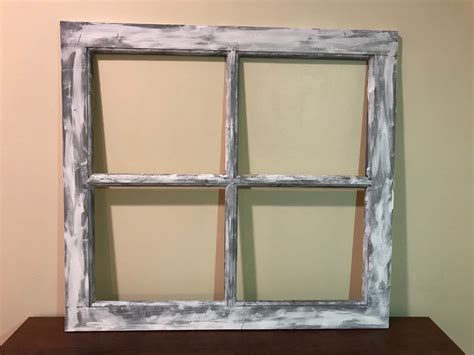 Window Frame 4 Pane or 6 Pane Vintage Farmhouse Window Pane *** Much more info could be found at ...