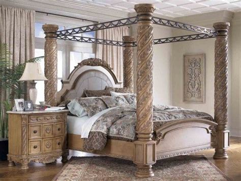 Fantastically Hot Wrought Iron Bedroom Furniture | Canopy bedroom sets ...