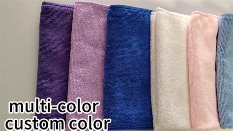 Assorted Microfiber Cleaning Cloth Car Wash Cloth Chemical Free Lint-free Kitchen Microfibre ...