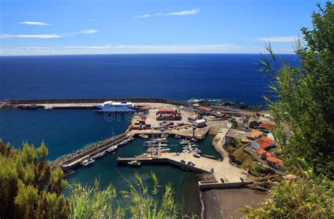 Lajes das Flores stock image. Image of panorama, landscape - 100044715