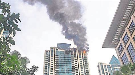 Mumbai high-rise fire: New Development Plan mandates evacuation lifts in skyscrapers | Mumbai ...