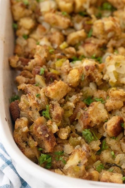 Grandma's Stuffing Recipe | The Carefree Kitchen