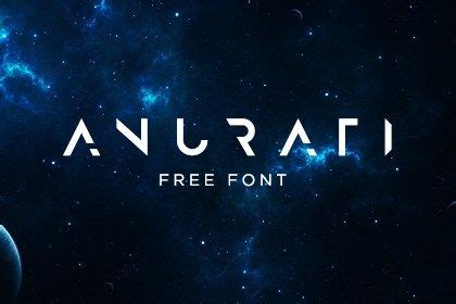 Anurati Free Font | Futuristic fonts, Free font, Best free fonts