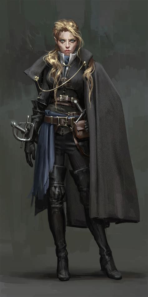 ArtStation - Rogues, Daria Rashev Rogue Character, Fantasy Character Art, Character Sketches ...