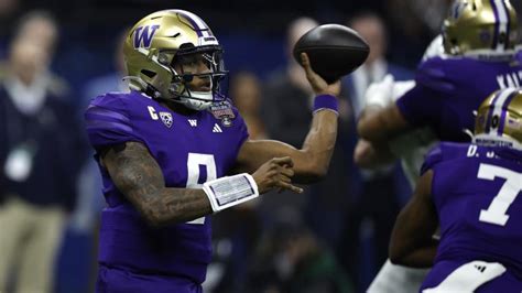 Michael Penix Jr. stats today: Washington QB posts eye-popping numbers in Huskies' CFP win vs ...