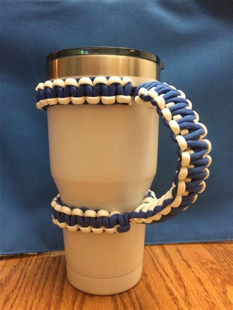 Blue & white Yeti cup holder | Blue and white, Yeti cup, Cup holder