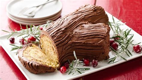 Buche de Noel (Yule Log Cake), A Delicious “Woody Pieces ...