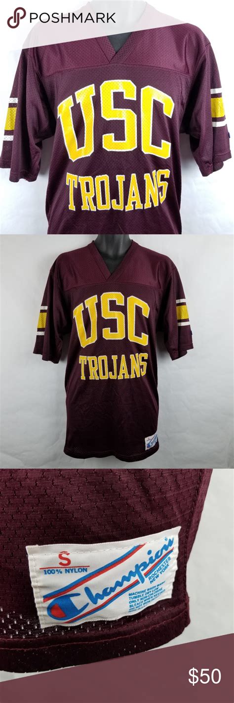 Vintage Champion USC Trojans Football Jersey