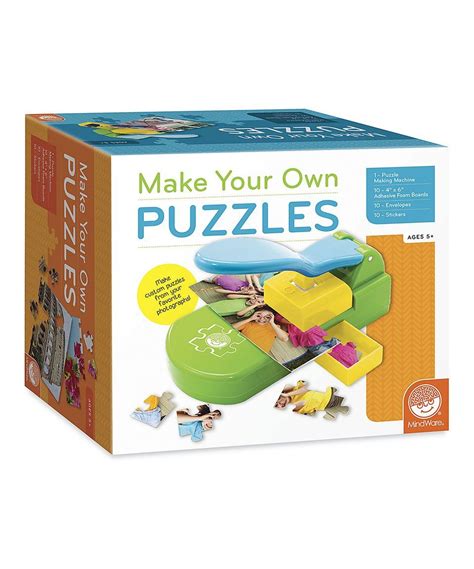 Take a look at this Make Your Own Puzzles Kit today! Creative Activities, Craft Activities ...