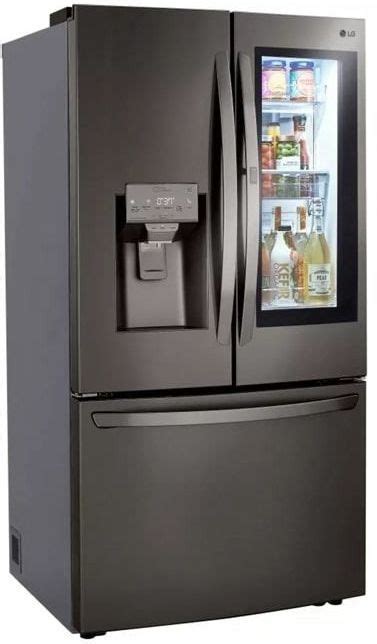 LG 36" 29.7 Cu. Ft. Black Stainless Steel French Door Refrigerator ...