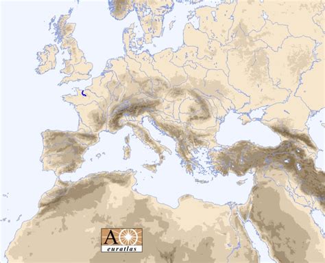 Europe Atlas: the Rivers of Europe and Mediterranean Basin - Orne