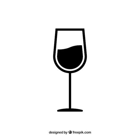 Wine glass vector | Free Vector