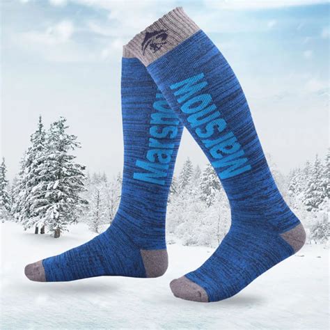 Professional Warm Heated Snowboard Socks Men Winter Warming Warm ...