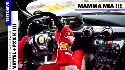 Ferrari FXX K - Vettel OnBoard Test Acceleration - HOW TO DRIVE FAST - YouTube